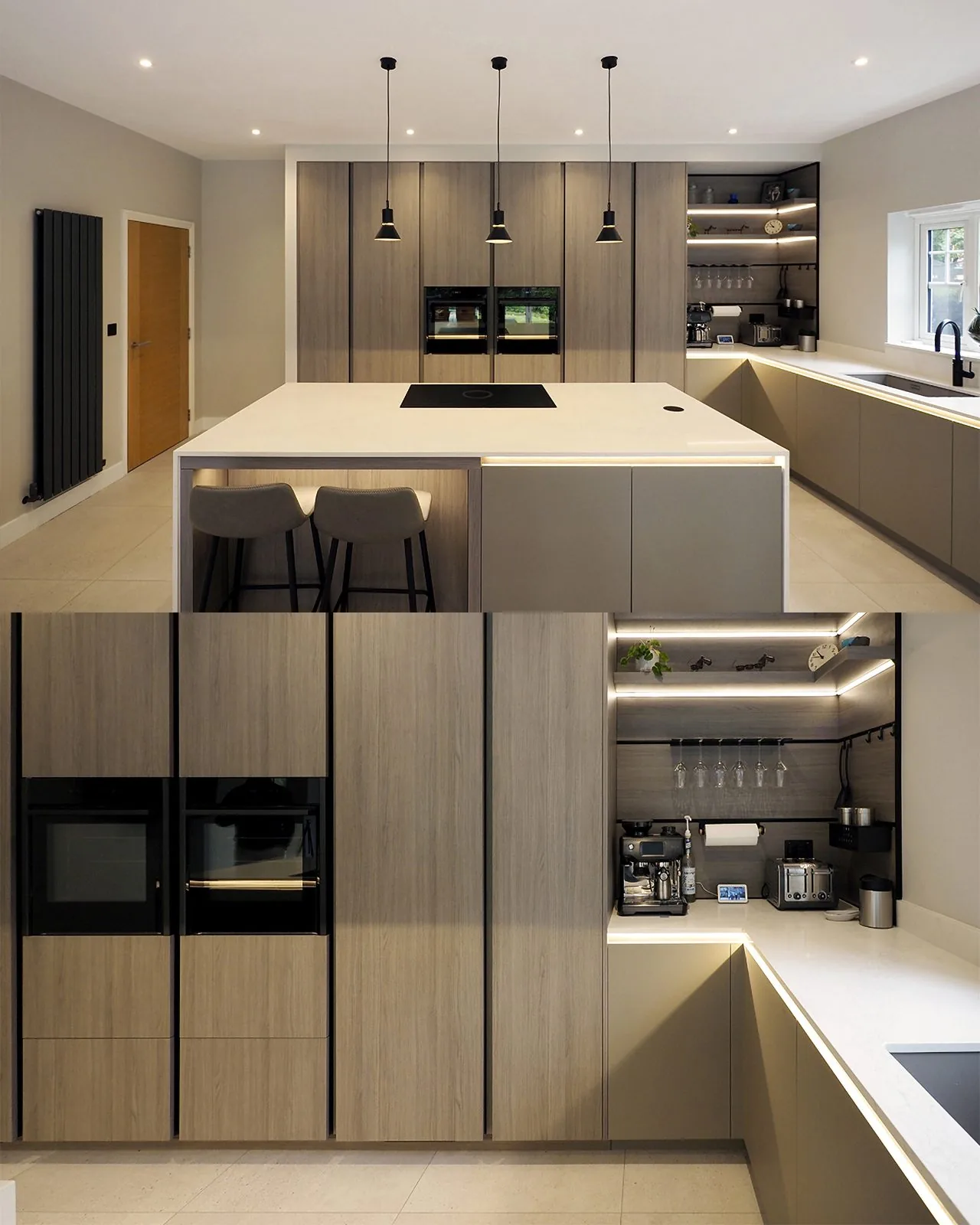 Vista general del showroom de cocinas de Plum-Mex